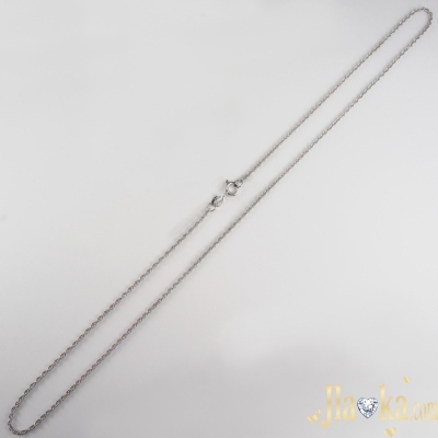 Серебряная цепочка плетения Веревка (жгут) 